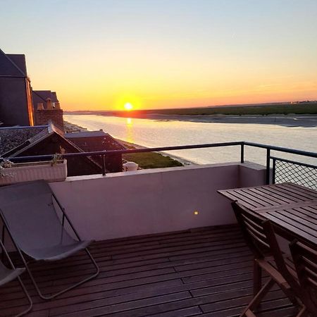 Vue Et Terrasse Panoramique Sur La Baie De Somme Apartment Saint-Valéry-sur-Somme Exterior foto