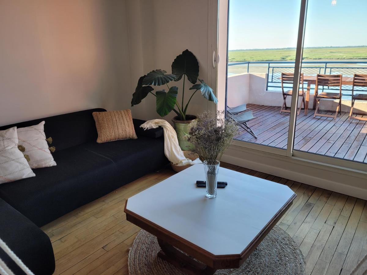 Vue Et Terrasse Panoramique Sur La Baie De Somme Apartment Saint-Valéry-sur-Somme Exterior foto
