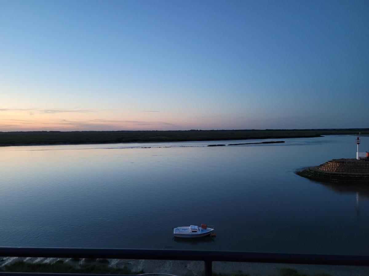 Vue Et Terrasse Panoramique Sur La Baie De Somme Apartment Saint-Valéry-sur-Somme Exterior foto