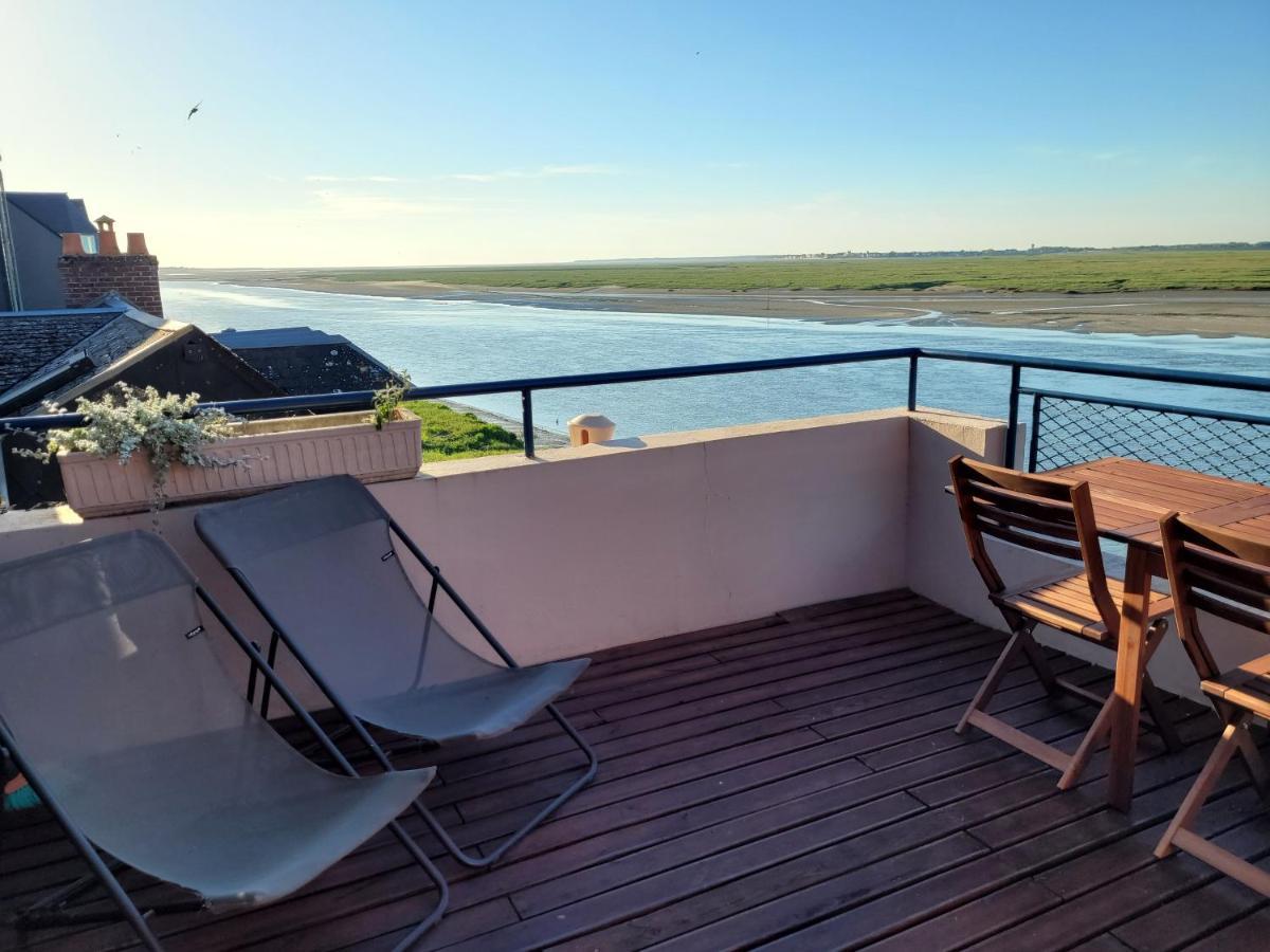 Vue Et Terrasse Panoramique Sur La Baie De Somme Apartment Saint-Valéry-sur-Somme Exterior foto
