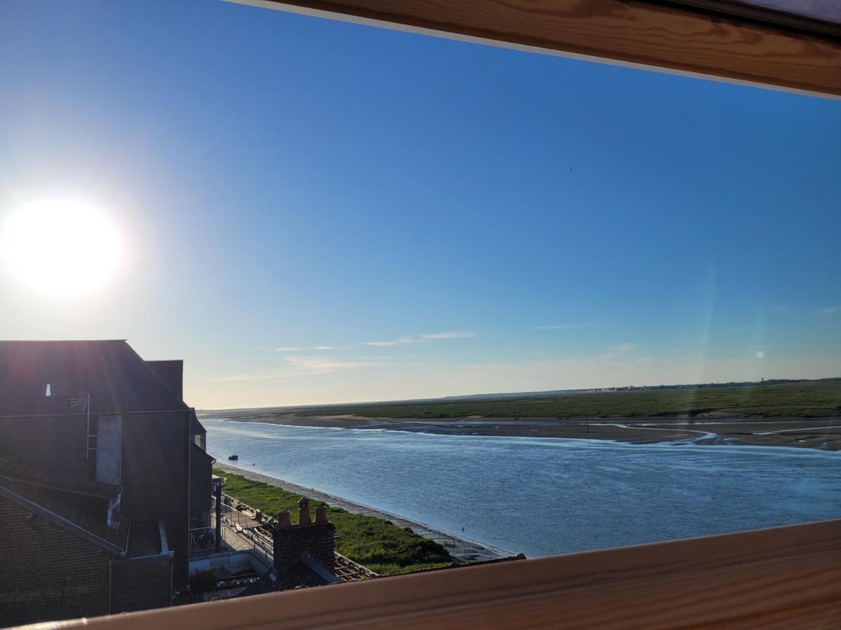 Vue Et Terrasse Panoramique Sur La Baie De Somme Apartment Saint-Valéry-sur-Somme Exterior foto